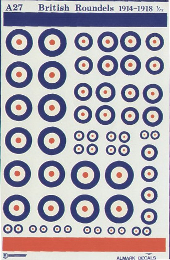1 Man Army 48GEN520 RAF Roundels For Spitfire Mk I/II - 1 Man Army - Foto 8