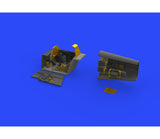 648472 Messerschmitt Bf 109E Cockpit & Radio Compartment 1/48 by EDUARD