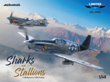 11200 'SHARKS & STALLIONS' P-40N & P-51B/C Dual Combo. Ltd Edition 1/48 by EDUARD