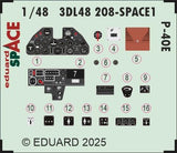 3DL48208 Curtiss P-40E SPACE 1/48 by EDUARD
