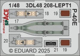 3DL48208 Curtiss P-40E SPACE 1/48 by EDUARD