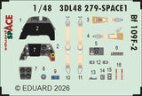 3DL48279 Messerschmitt Bf 109F-2 SPACE by EDUARD