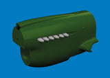 6481060 P-40 exhaust stacks rounded 1/48 by EDUARD