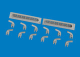 6481061 P-40 exhaust stacks fishtail 3D Print 1/48 by EDUARD
