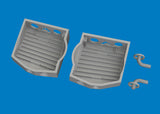 6481067 P-40 Wheel bays 3D Print 1/48 by EDUARD
