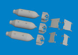 6481079 Curtiss P-40E Warhawks 500lb M64 bombs 1/48 by EDUARD