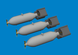 6481083 P-40 100lb M30 bombs 1/48 by EDUARD