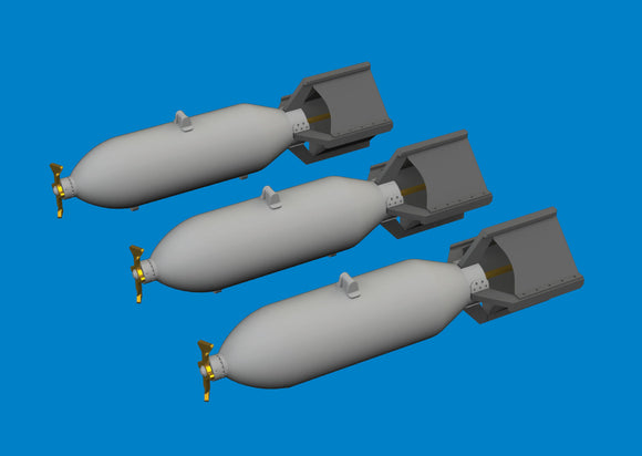 6481083 P-40 100lb M30 bombs 1/48 by EDUARD