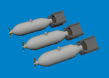 6481083 P-40 100lb M30 bombs 1/48 by EDUARD