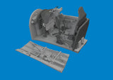 6481132 P-40N cockpit 3D PRINT 1/48 by EDUARD