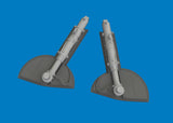 6481171 Spitfire Mk.I/II/Va undercarriage legs 1/48 by EDUARD