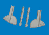 6481171 Spitfire Mk.I/II/Va undercarriage legs 1/48 by EDUARD