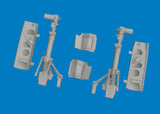 6481192 P-40K undercarriage legs 3DPRINT 1/48 by EDUARD