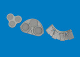 6481193 P-40K radiators upgrade set 3D PRINT 1/48 by EDUARD
