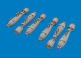 6481213 P-40 40lb frag bombs PRINT 1/48 by EDUARD