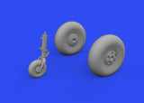 648830 Beaufort Mk.I wheels 1/48 by EDUARD