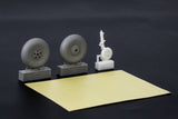 648830 Beaufort Mk.I wheels 1/48 by EDUARD