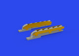 648913 Messerschmitt Bf 109K-4 Exhaust Stacks 1/48 by EDUARD