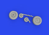648914 Messerschmitt Bf 109K-4 Wheels 1/48 by EDUARD