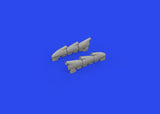 648917 HURRICANE Mk.II exhaust stacks 3D Printed (for ARMA)