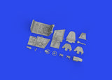 648935 Messerschmitt Bf 109G-4 cockpit 1/48 by EDUARD