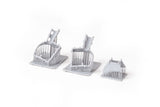 648954 Messerschmitt Bf 109K-4 Wheel Bays 1/48 by EDUARD
