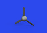 672346 Messerschmitt Bf 109G Propeller 3D Print 1/72 by EDUARD
