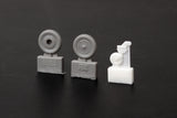 672405 Messerschmitt Bf 109G-6 wheels 1/72 by EDUARD