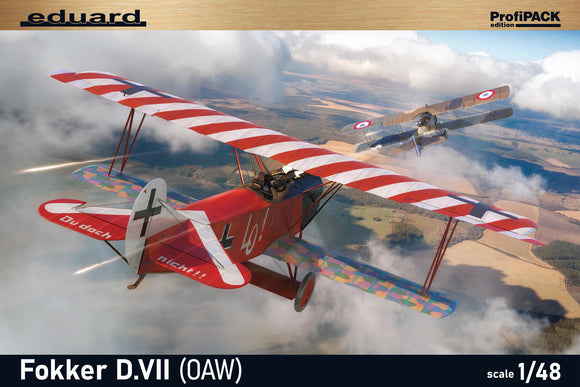 8136 Fokker D.VII (OAW) ProfiPACK 1/48 by EDUARD