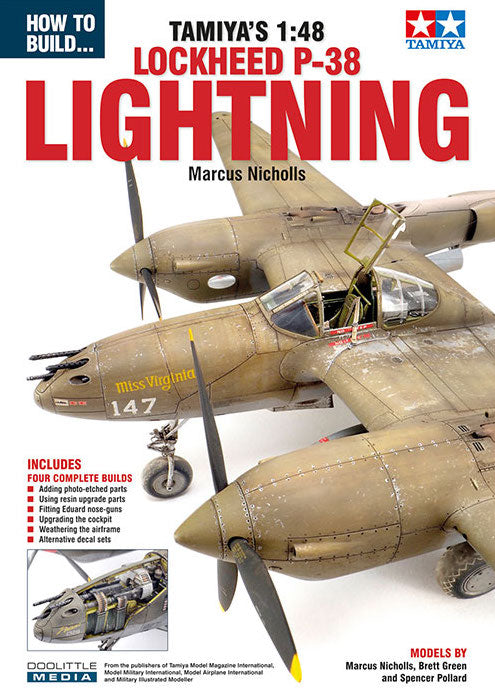 ADH Publishing HOW TO BUILD... Series Tamiya's 1:48 Lockheed P-38 Lightning by Marcus Nicholl