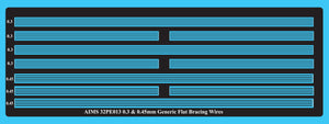 32PE013 Generic flat bracing wires 1/32 by AIMS