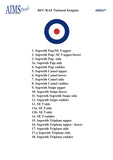48D037 RFC/RAF Roundels 1/48 by AIMS
