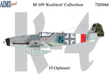 72D044 Bf 109 'Kurfürst' Collection 1/72 bt AIMS