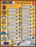 F/D&S-4830 Colors & Markings P-47s Thunderbolts Part 2 1/48 by FURBALL AERO-DESIGN