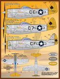 F/D&S-4830 Colors & Markings P-47s Thunderbolts Part 2 1/48 by FURBALL AERO-DESIGN