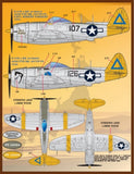 F/D&S-4830 Colors & Markings P-47s Thunderbolts Part 2 1/48 by FURBALL AERO-DESIGN