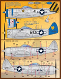 F/D&S-4830 Colors & Markings P-47s Thunderbolts Part 2 1/48 by FURBALL AERO-DESIGN