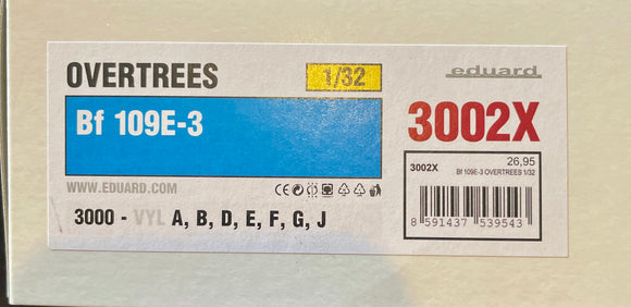 3002X Bf 109E-3 OVERTREES 1/32 by EDUARD