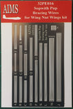 32PE016 Sopwith Pup bracing wires (for Wingnut Wings) 1/32 by AIMS