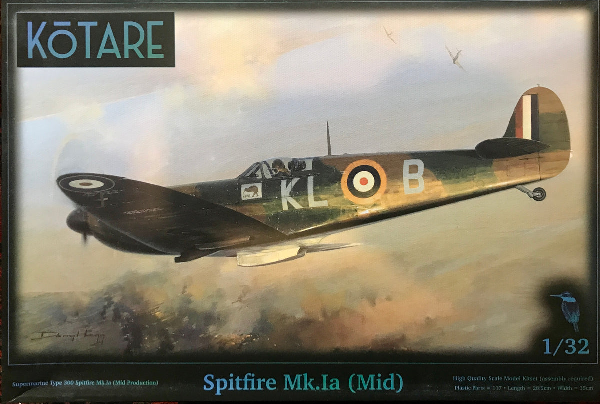 K32001 K32001 Spitfire Mk.1a (Mid) 1/32 by KOTARE – Greentail Models
