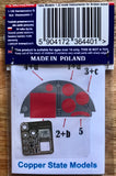 YML3211 Bristol Scout Instrument panel 1/32 by YAHU