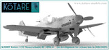 K32009 Messerschmitt Bf 109K-4 1/32 by KOTARE
