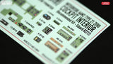 KW3D148108 Mitsubishi A6M2 Type 21 Zero interior 1/48 by KITS-WORLD