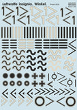 32-037 Luftwaffe Insignia. Winkel. 1/32 by PRINT SCALE