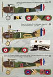 72-046 SPAD VII-XVII 1/72 by PRINT SCALE