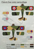 72-046 SPAD VII-XVII 1/72 by PRINT SCALE
