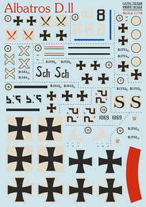 72-528 Albatros D.II 1/72 by PRINT SCALE