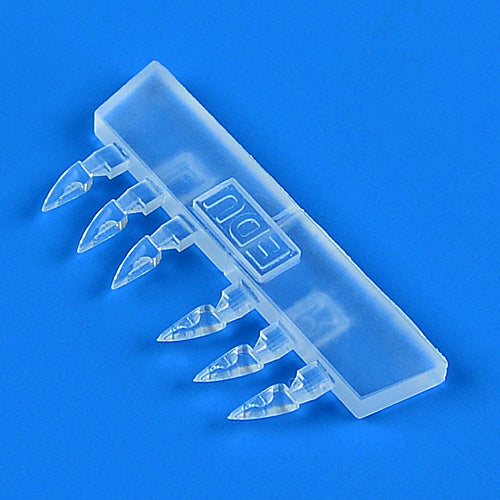 QB 49 095 Messerschmitt Bf 109K Position Lights (clear with bulbs) 1/48 by QUICKBOOST