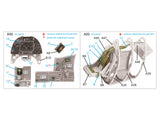 QD32192 Supermarine Spitfire Mk.Ia Interior 3D Decal 1/32 by QUINTA STUDIO