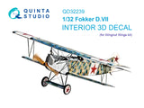 QD32239 Fokker D.VII interior (Wingnut Wings) by QUINTA STUDIO